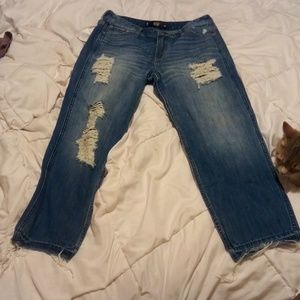 HOLLISTER GIRLFRIEND HIGH RISE JEANS